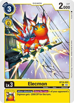 Elecmon (BT14-031) - Blast Ace-1