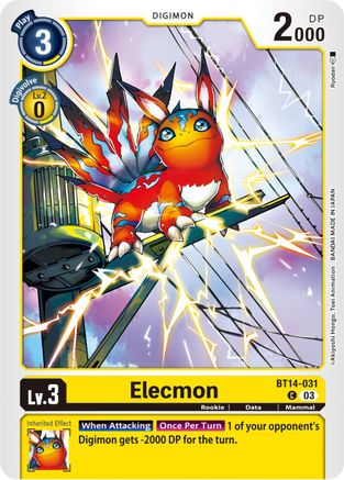Elecmon (BT14-031) - Blast Ace-1