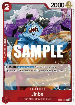 Jinbe (ST10-005) - Ultra Deck: The Three Captains Foil-1