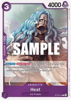 Heat (ST10-011) - Ultra Deck: The Three Captains Foil-1