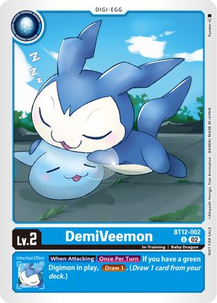 DemiVeemon (NYCC 2023 Demo Deck) (BT12-002) - Across Time-1