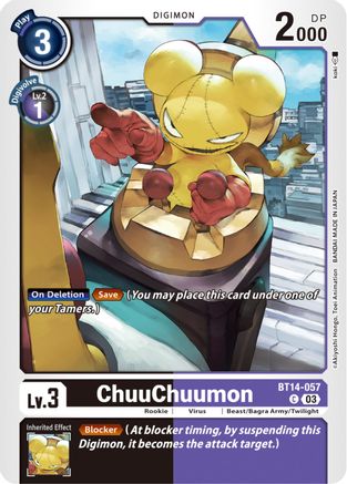ChuuChuumon (BT14-057) - Blast Ace-1