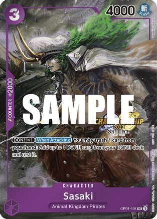 Sasaki (CS 2023 Event Pack) (OP01-101) - One Piece Promotion Cards Foil-1