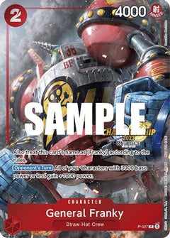 General Franky (CS 2023 Event Pack) (P-027) - One Piece Promotion Cards Foil-1