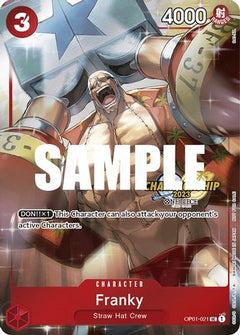 Franky (CS 2023 Celebration Pack) (OP01-021) - One Piece Promotion Cards Foil-1
