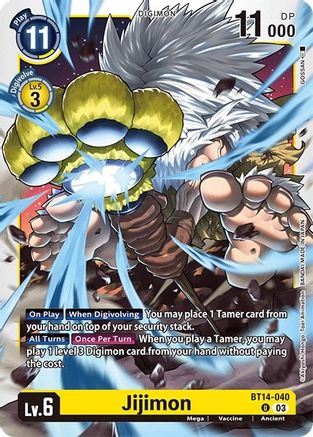 Jijimon (BT14-040) - Blast Ace-1