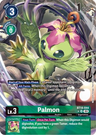 Palmon (Alternate Art) (BT14-044) - Blast Ace Foil-1