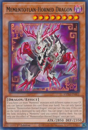 Mementotlan-Horned Dragon (VASM-EN002) - Valiant Smashers 1st Edition-1
