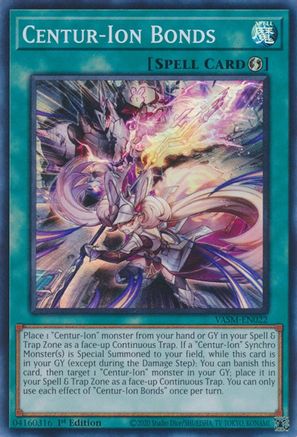 Centur-Ion Bonds (VASM-EN022) - Valiant Smashers 1st Edition-1