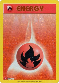 Basic Fire Energy 33 - Trading Card Game Classic Holofoil-1