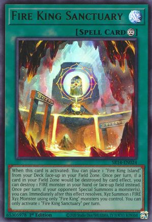 Fire King Sanctuary (SR14-EN024) - Structure Deck: Fire Kings Unlimited-1