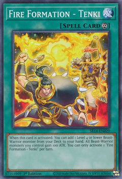 Fire Formation - Tenki (SR14-EN029) - Structure Deck: Fire Kings 1st Edition-1