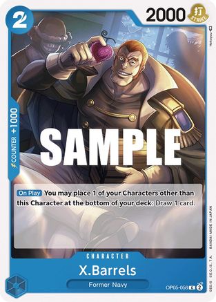 X.Barrels (OP05-056) - Awakening of the New Era