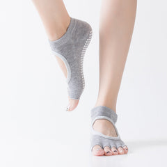 Sports Yoga Toe-Separating Fitness Socks – Non-Slip Performance Socks-6