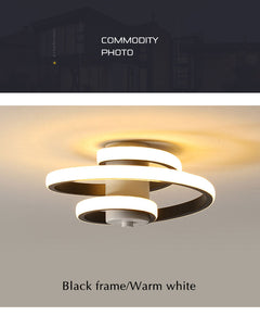 Simple and Modern Metal LED Ceiling Light-2
