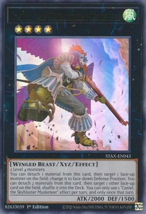 Castel, the Skyblaster Musketeer (STAX-EN043) - 2-Player Starter Set 1st Edition-1