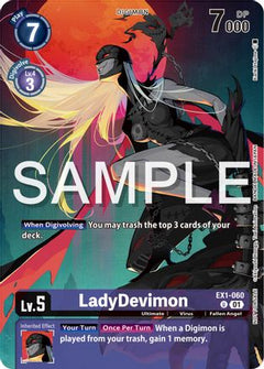 LadyDevimon (Digimon Illustration Competition Pack 2023) (EX1-060) - Classic Collection-1