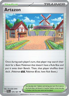 Artazon 76 - SV Paldean Fates Reverse Holofoil-1