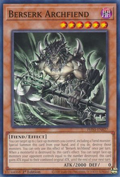 Berserk Archfiend (PHNI-EN027) - Phantom Nightmare 1st Edition-1