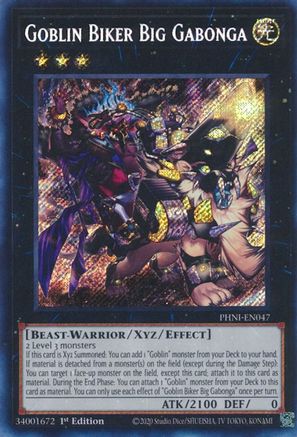 Goblin Biker Big Gabonga (PHNI-EN047) - Phantom Nightmare 1st Edition-1