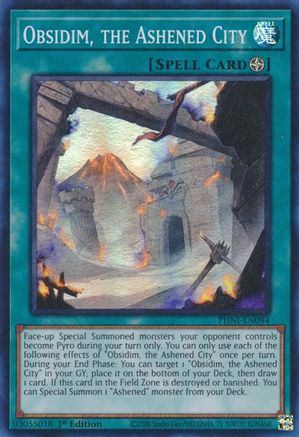 Obsidim, the Ashened City (PHNI-EN094) - Phantom Nightmare 1st Edition-1