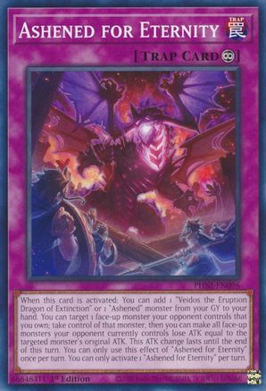 Ashened for Eternity (PHNI-EN096) - Phantom Nightmare 1st Edition-1