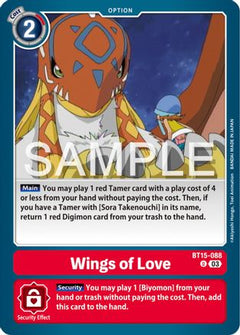 Wings of love (BT15-088) - Exceed Apocalypse-1
