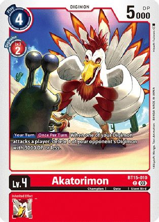 Akatorimon (BT15-010) - Exceed Apocalypse-1