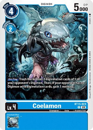 Coelamon (BT15-023) - Exceed Apocalypse-1