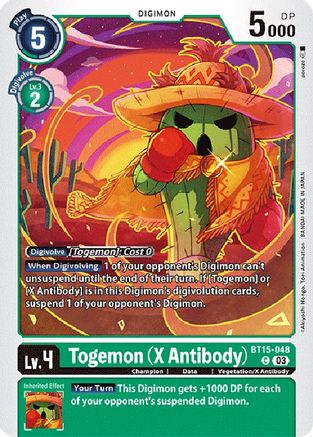 Togemon (X Antibody) (BT15-048) - Exceed Apocalypse-1