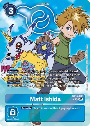Matt Ishida (Alternate Art) (BT15-083) - Exceed Apocalypse Foil-1