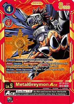 MetalGreymon ACE (Special Rare) (BT14-014) - Exceed Apocalypse Foil-1