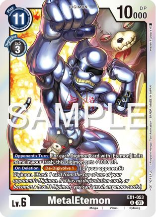 MetalEtemon (Official Tournament Pack Vol.12) (EX1-053) - Classic Collection Foil-1