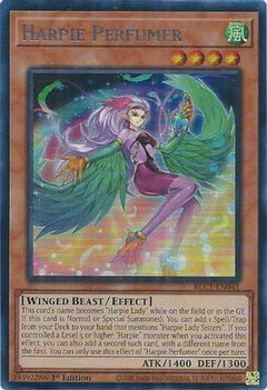 Harpie Perfumer (Silver) (BLC1-EN041) - Battles of Legend: Chapter 1 1st Edition-1
