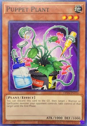 Puppet Plant (OP24-EN016) - OTS Tournament Pack 24 Unlimited-1