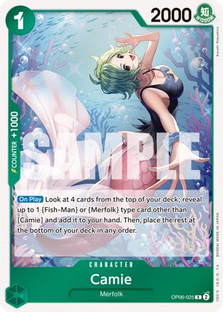 Camie (OP06-025) - Wings of the Captain Foil-1