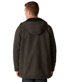 RVCA 'Ground Control' Parka - Pirate Black-2