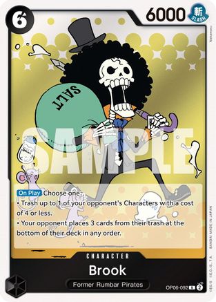 Brook (OP06-092) - Wings of the Captain-1