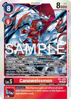 Canoweissmon (Event Pack 6) (RB1-009) - Resurgence Booster Foil-1