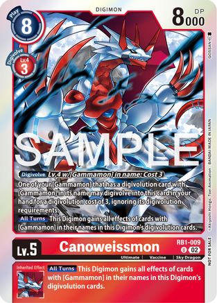 Canoweissmon (Event Pack 6) (RB1-009) - Resurgence Booster Foil-1