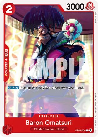 Baron Omatsuri (OP06-004) - Wings of the Captain-1
