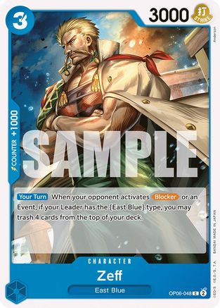 Zeff (OP06-048) - Wings of the Captain-1