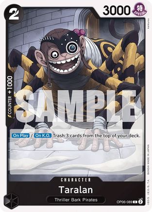 Taralan (OP06-089) - Wings of the Captain-1