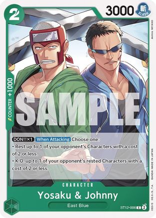 Yosaku & Johnny (ST12-006) - Starter Deck 12: Zoro and Sanji-1