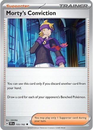 Morty's Conviction - 155/162 155 - SV05 Temporal Forces Reverse Holofoil-1