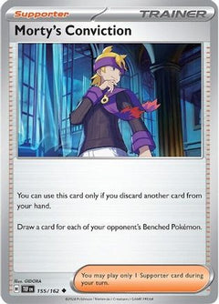 Morty's Conviction - 155/162 155 - SV05 Temporal Forces Reverse Holofoil-1