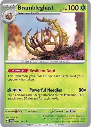 Brambleghast 21 - SV05 Temporal Forces Reverse Holofoil-1