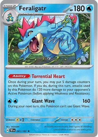 Feraligatr 41 - SV05 Temporal Forces Reverse Holofoil-1