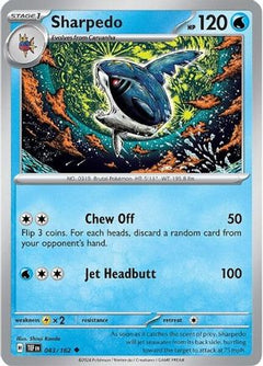 Sharpedo 43 - SV05 Temporal Forces Reverse Holofoil-1