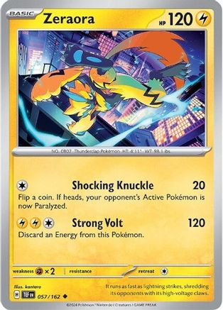 Zeraora 57 - SV05 Temporal Forces-1